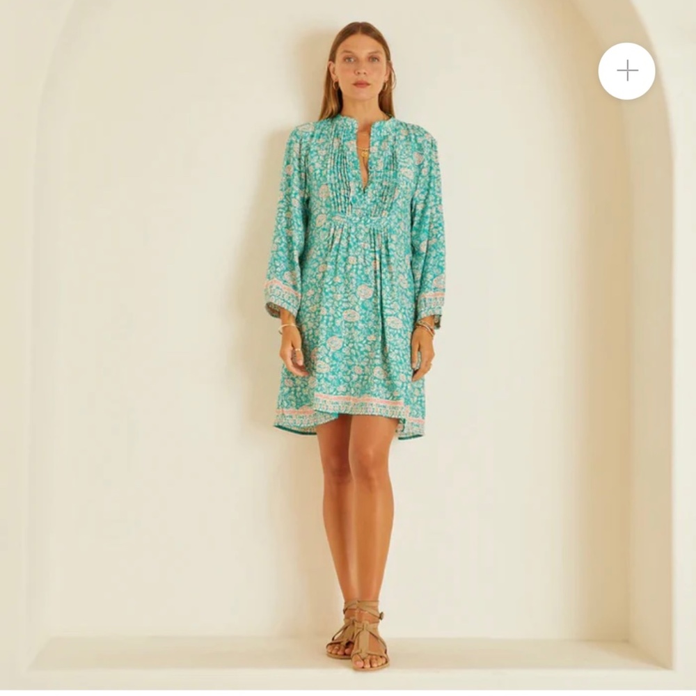 Natalie Martin Silk Sammy Short Dress - Picture 2 of 6